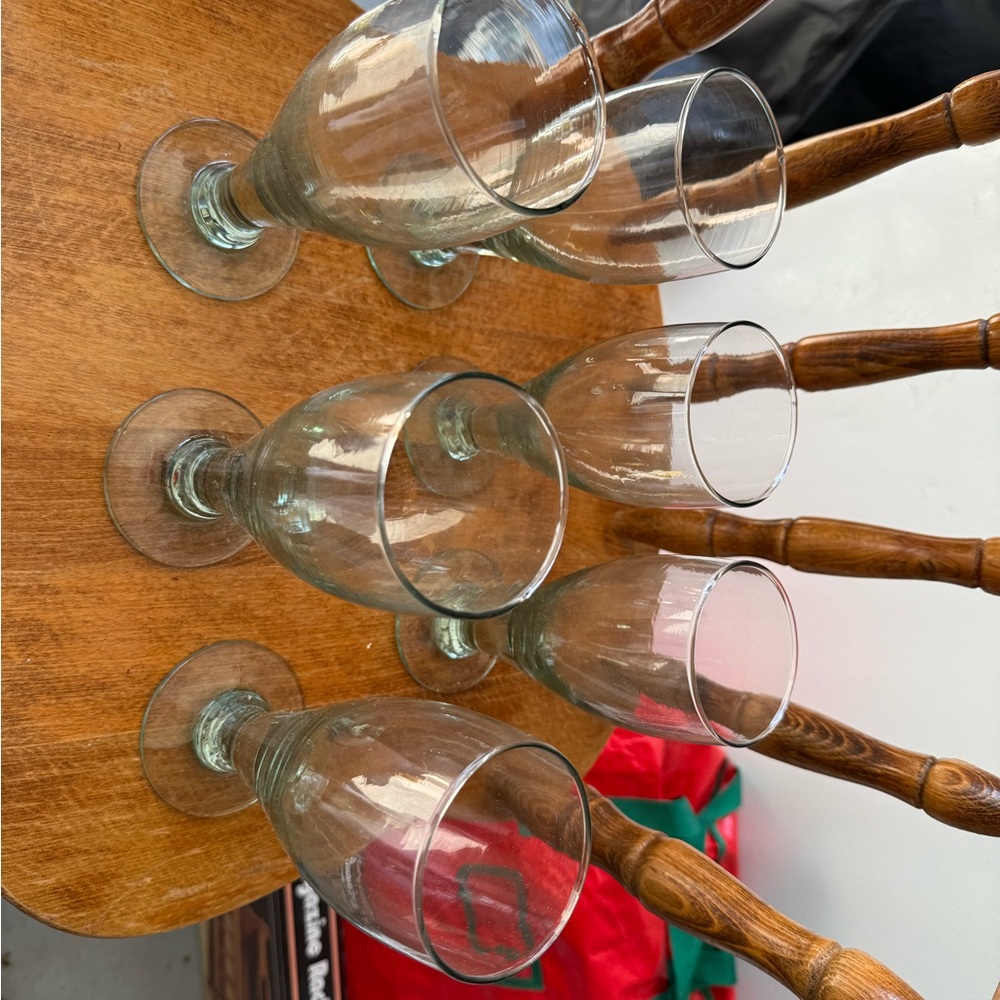 Vintage Glassware Made in Spain Set of 6